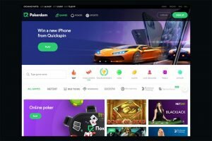 Интерфейс казино Pokerdom